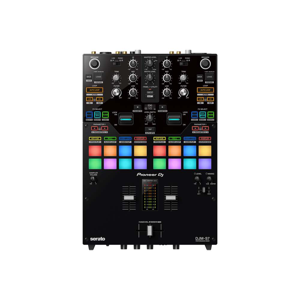 Pioneer DJ DJM-S7 - 2 Channel DJ Mixer @ The DJ Hookup