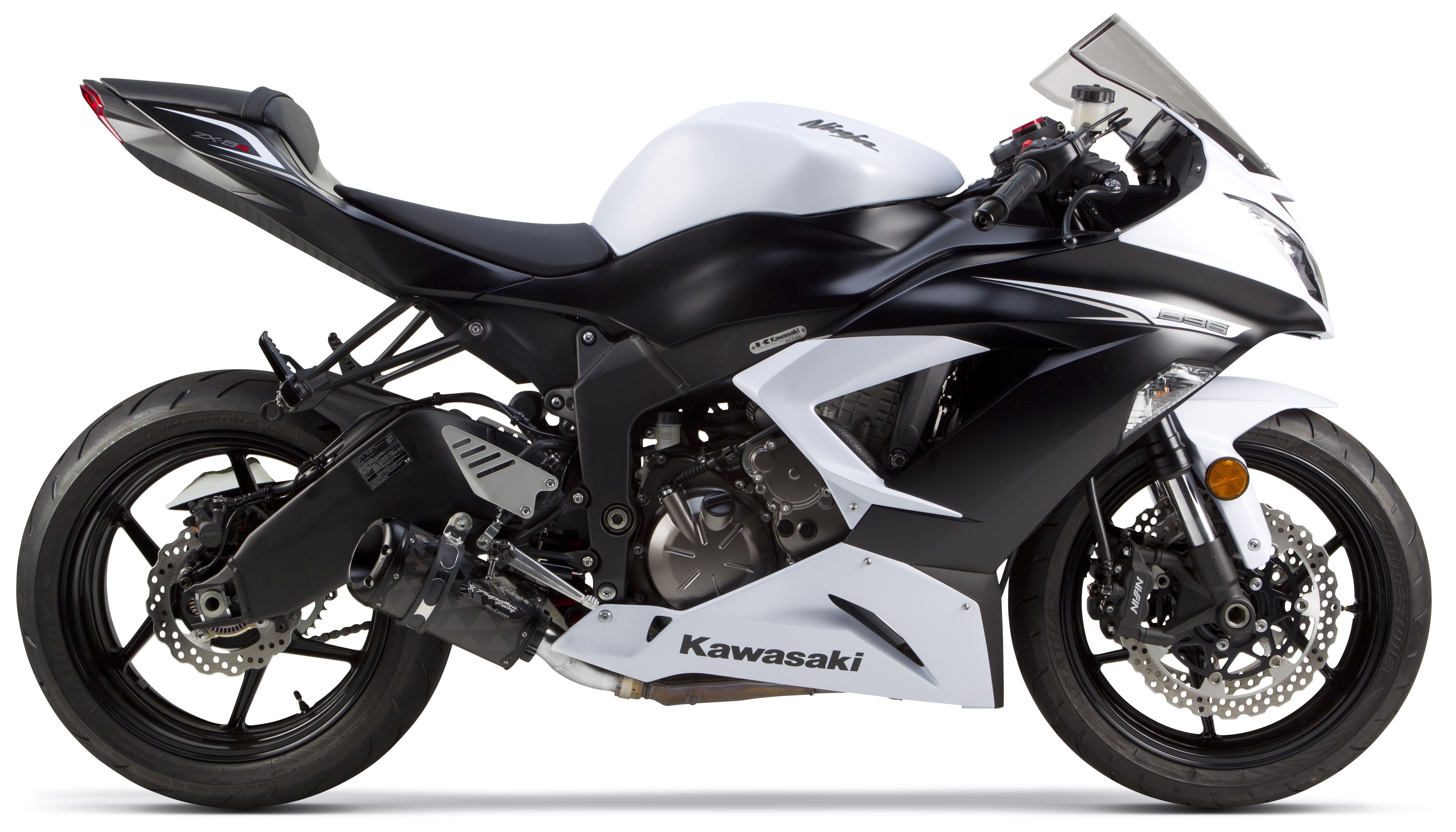 Two Brothers M2 Silver Series Slip-On Exhaust Kawasaki ZX6R