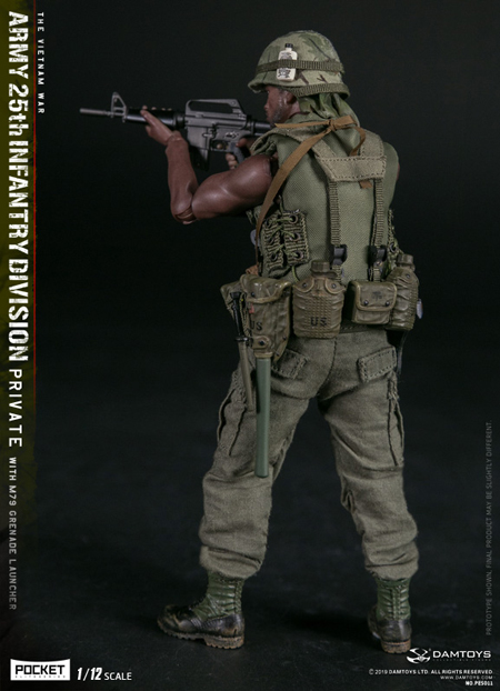 DAM】PES011 1/12 POCKET ELITE SERIES: ARMY 25th Infantry Division