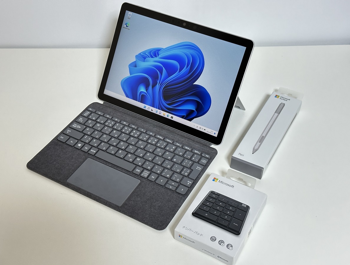 Microsoft Surface Go3 バッテリー良好 キーボード 充電器付
