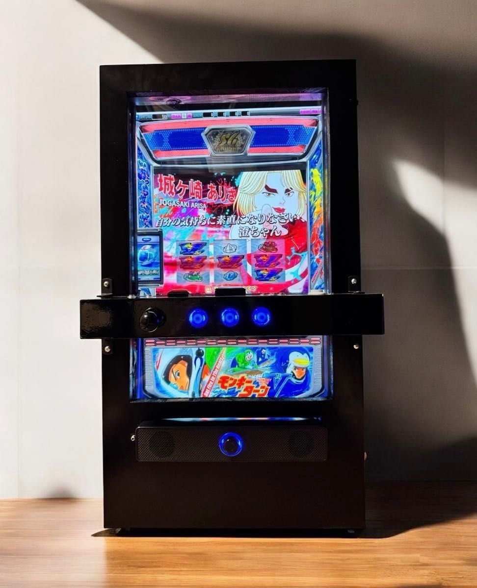 新商品 自作パチスロ台一体型コントローラー サミタ完全対応 モニター
