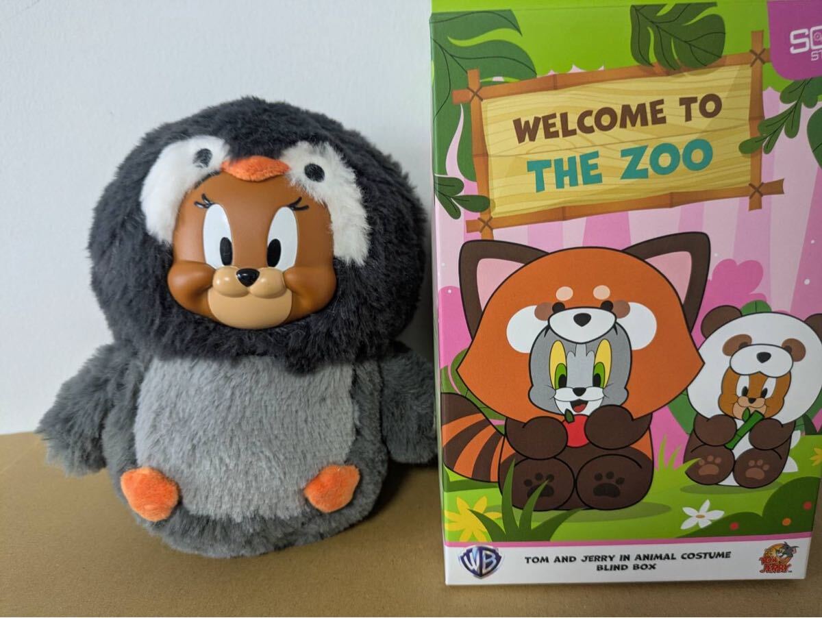 開封のみ新品同様 トムとジェリー ふわふわアニマル ブラインド