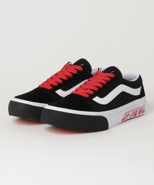 VANS ヴァンズ OLDSKOOL オールドスクール V36CF M.LOGO BLACK/RED