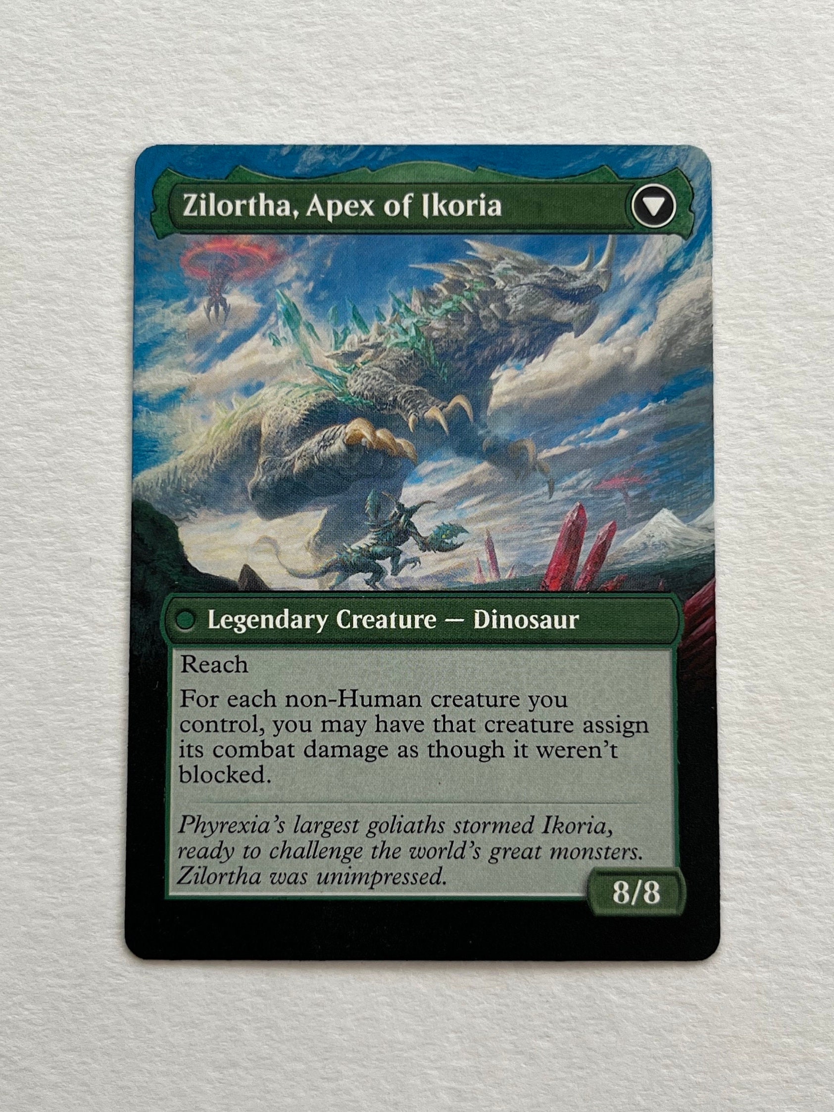 Invasion of Ikoria / Zilortha, Apex of Ikoria Alter - MTG Card - Etsy