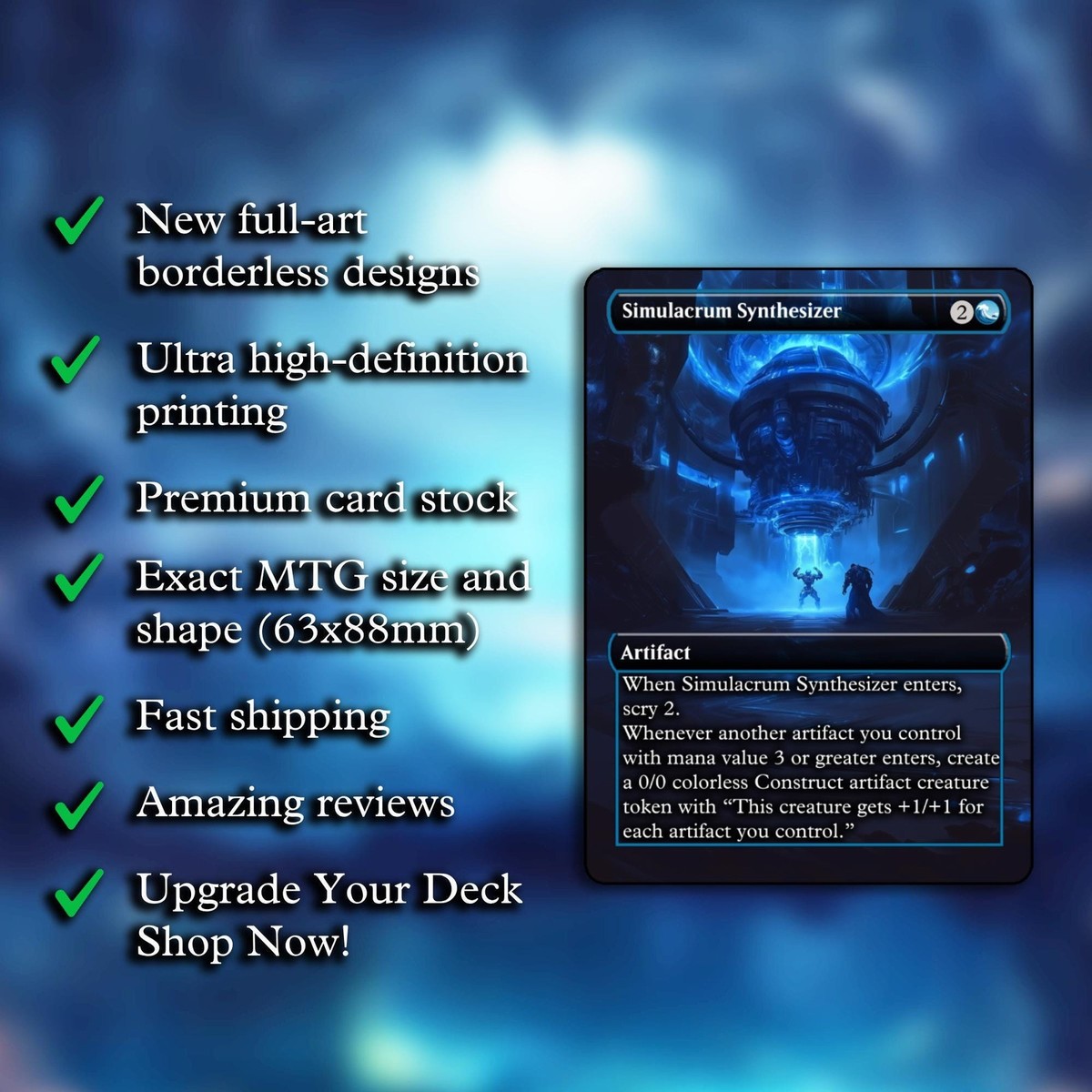 MTG 身代わり合成機 英語 2枚 Simulacrum Synthesizer Amazon.co.jp