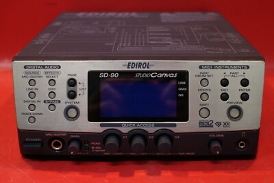 ジャンク扱】Roland EDIROL STUDIO Canvas SD-90 Roland Edirol SD-90