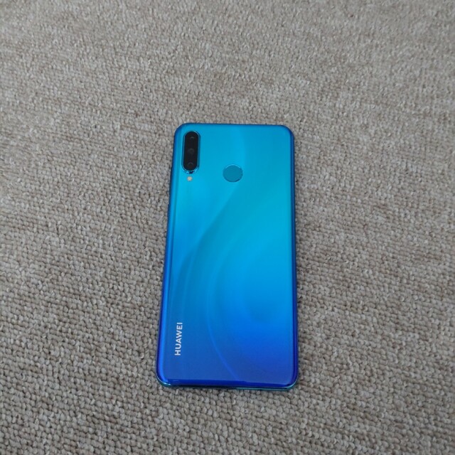HUAWEI P30 lite SIMフリー ピーコックブルー