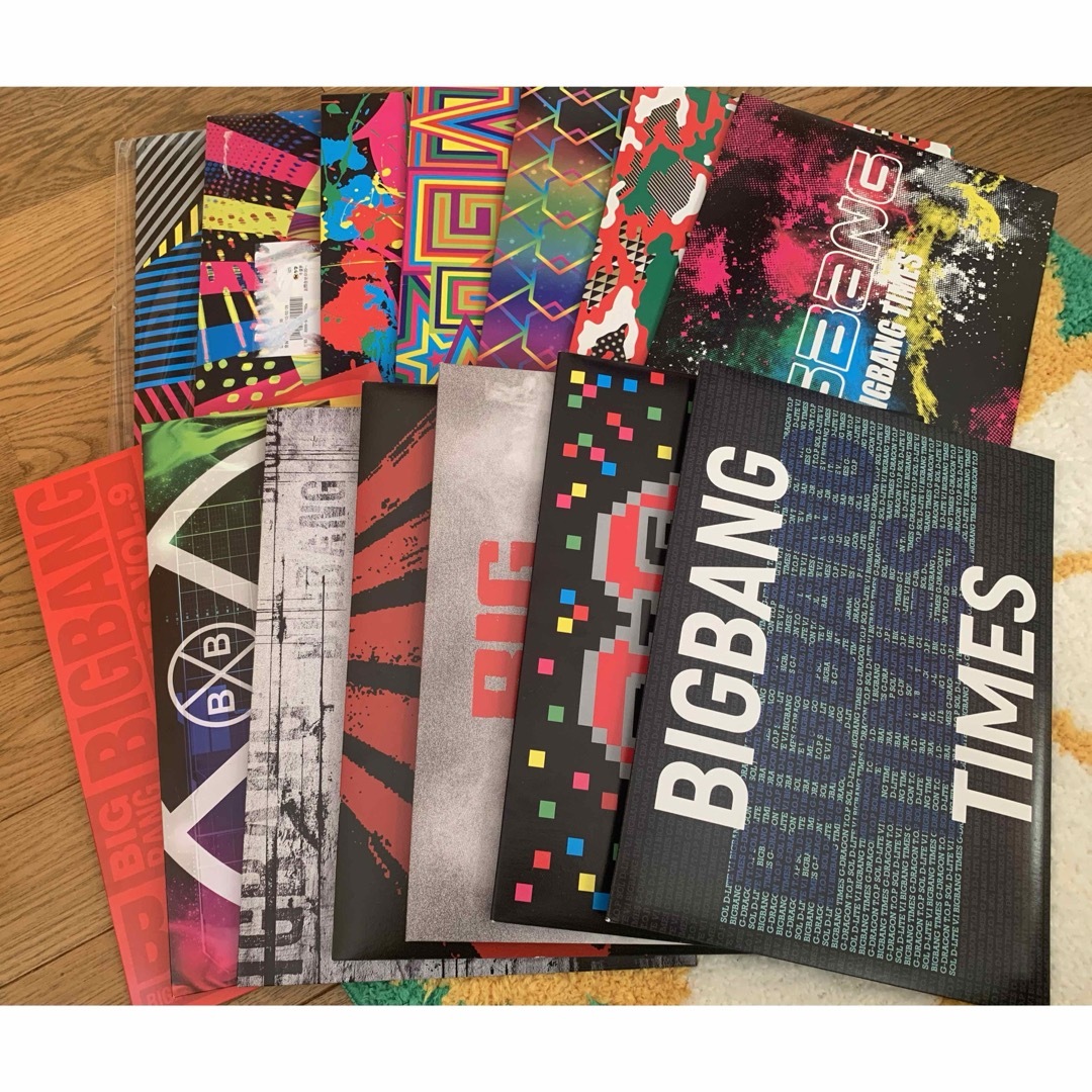 BIGBANG CD/DVD/クリアファイル/bigbang会報誌セット