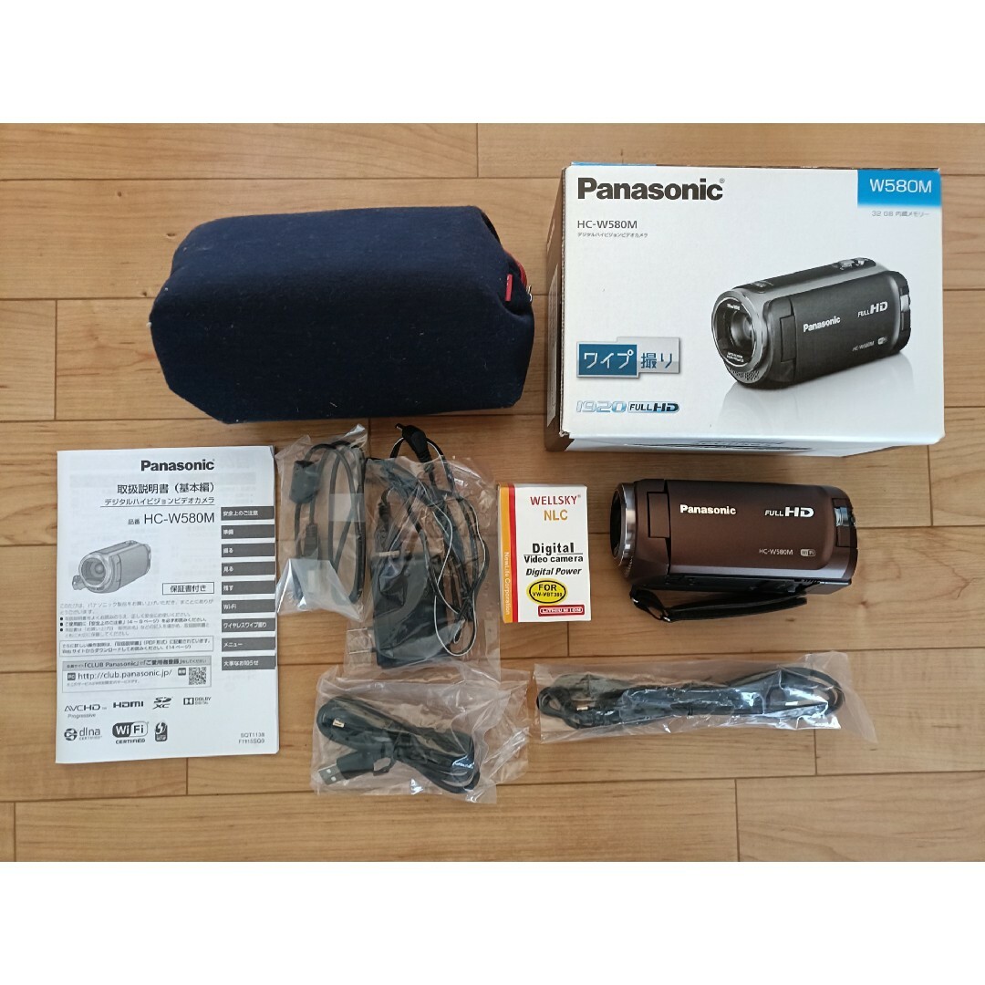 ☆Panasonic HC-W580M ビデオカメラ☆ ブラウン