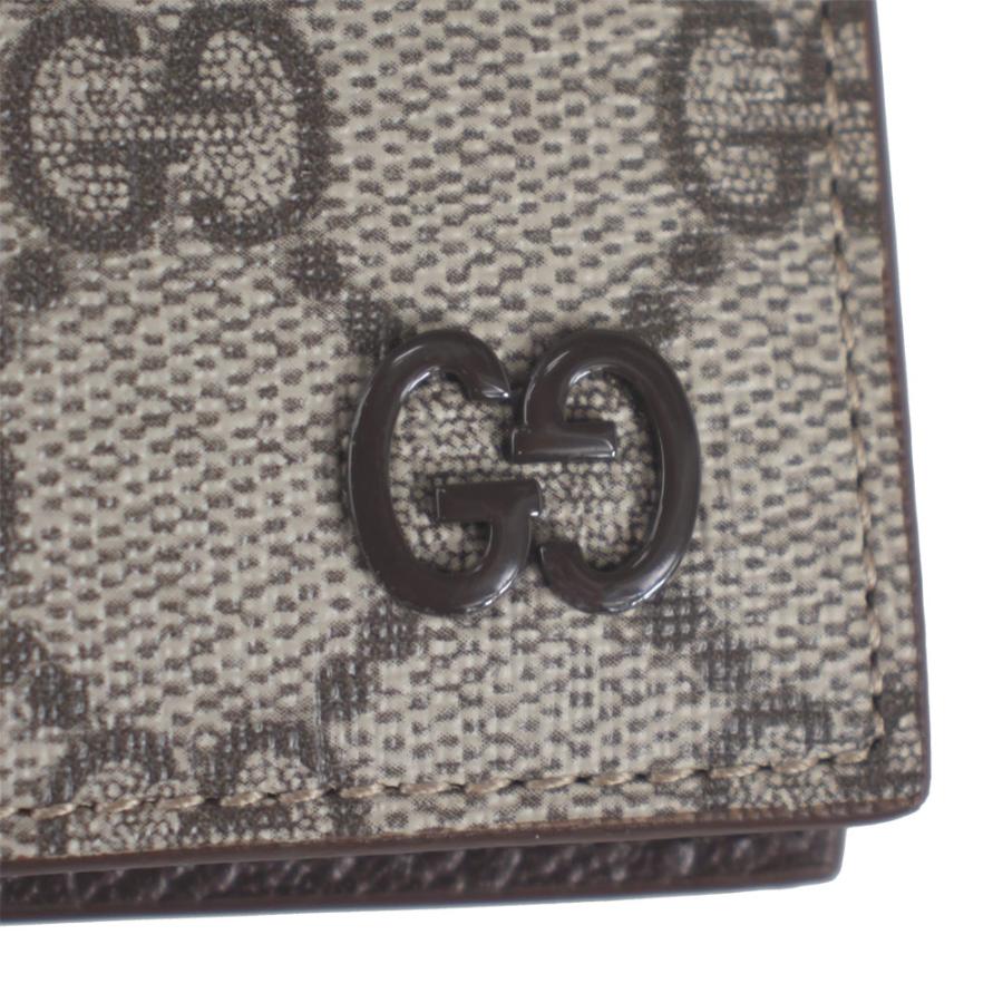 GUCCI（グッチ） 財布 メンズ 二つ折り札入れ GGスプリームキャンバス