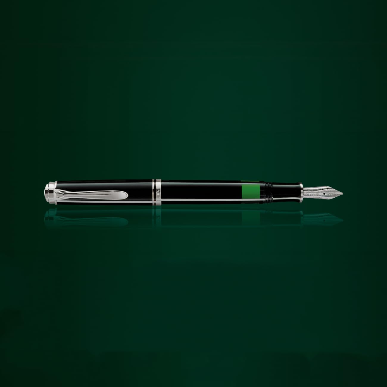 Amazon | Pelikan ペリカン 万年筆 F 細字 スーベレーン ブラック M405