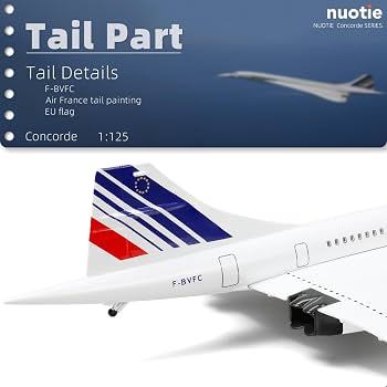AF フランス航空 Concorde超音速旅客機 2025年新作 六角形 AF フランス