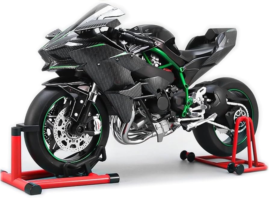 Amazon.co.jp: HTLNUZD 1/6スケール H2R 合金 ダイカスト バイク 音と