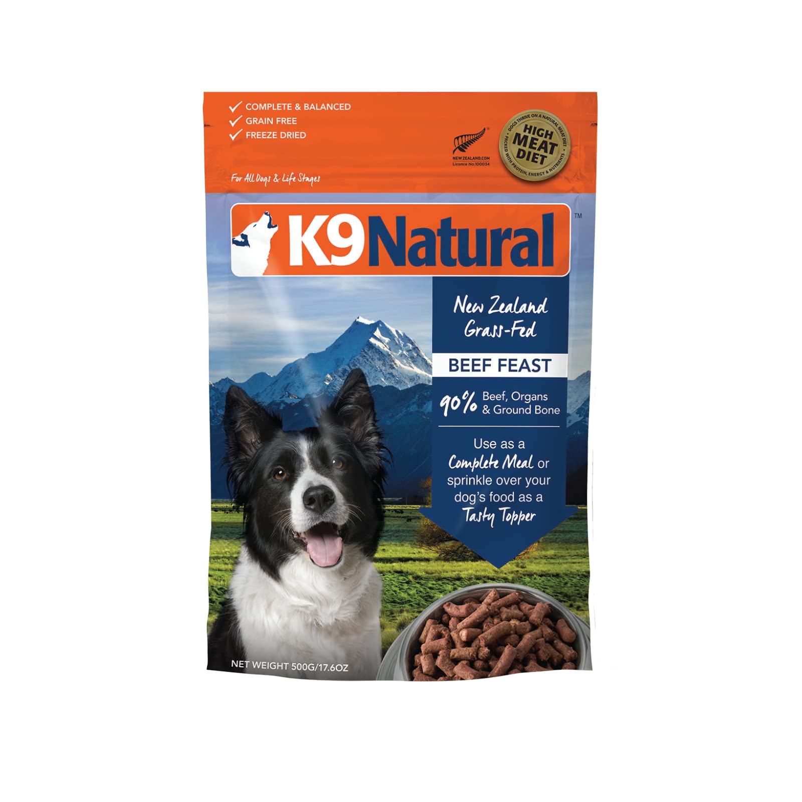 K9 Natural ドッグフード 500g 3個セット
