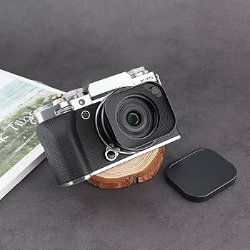 Amazon.com : Haoge Metal Squaret Lens Hood for Fujifilm Fujinon
