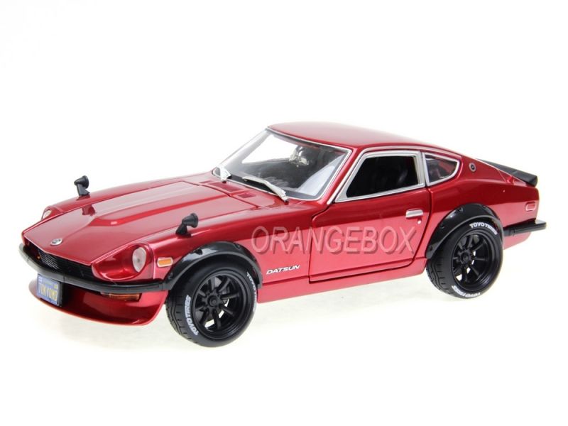 Datsun 240Z 1971 Tokyo Mod Maisto 1:18 Vermelho - Ri Happy