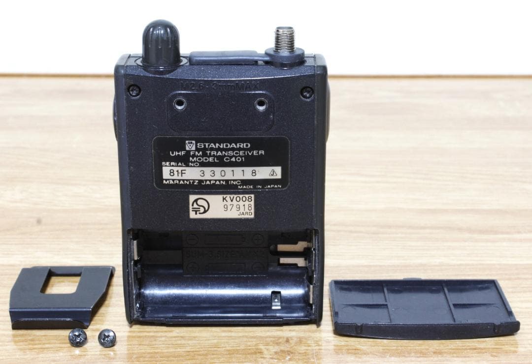 ◇STANDARD 430MHz UHF FMトランシーバーC401【12】◇