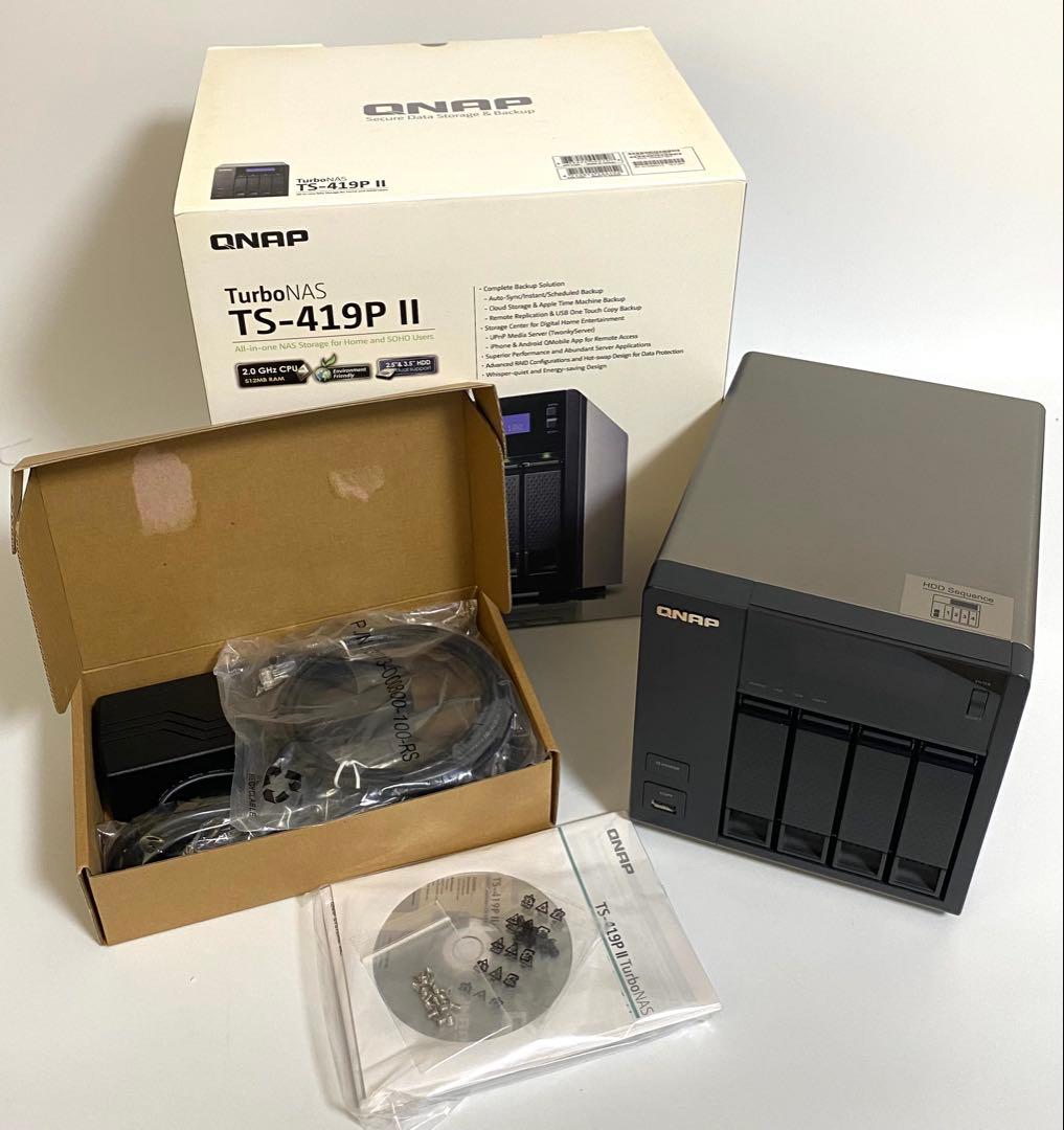 美品 QNAP キューナップ TS-419P II NAS サーバー HDD TS-419P II | Software Specs | QNAP (US)