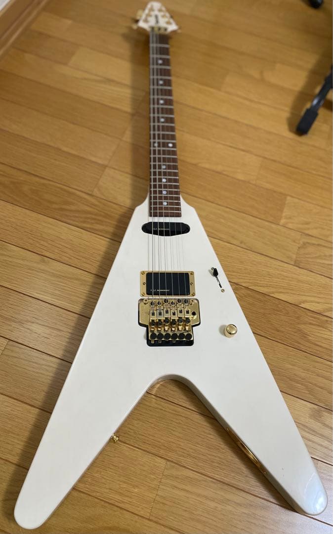 ◻️FERNANDES◆FV-80K◆フライングV◆黒夢◆鈴木新◆フェルナンデス ◻️FERNANDES◇FV-80K◇臣◇鈴木新◇黒夢◇VINYL◇フライングV