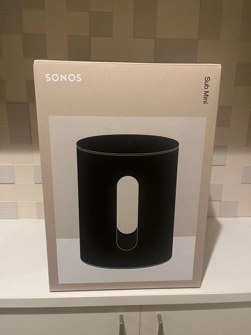 【ほぼ未使用】SONOS Sub Mini ブラック Sonos Sub Mini Wireless Bluetooth Home Surround Sound Speaker