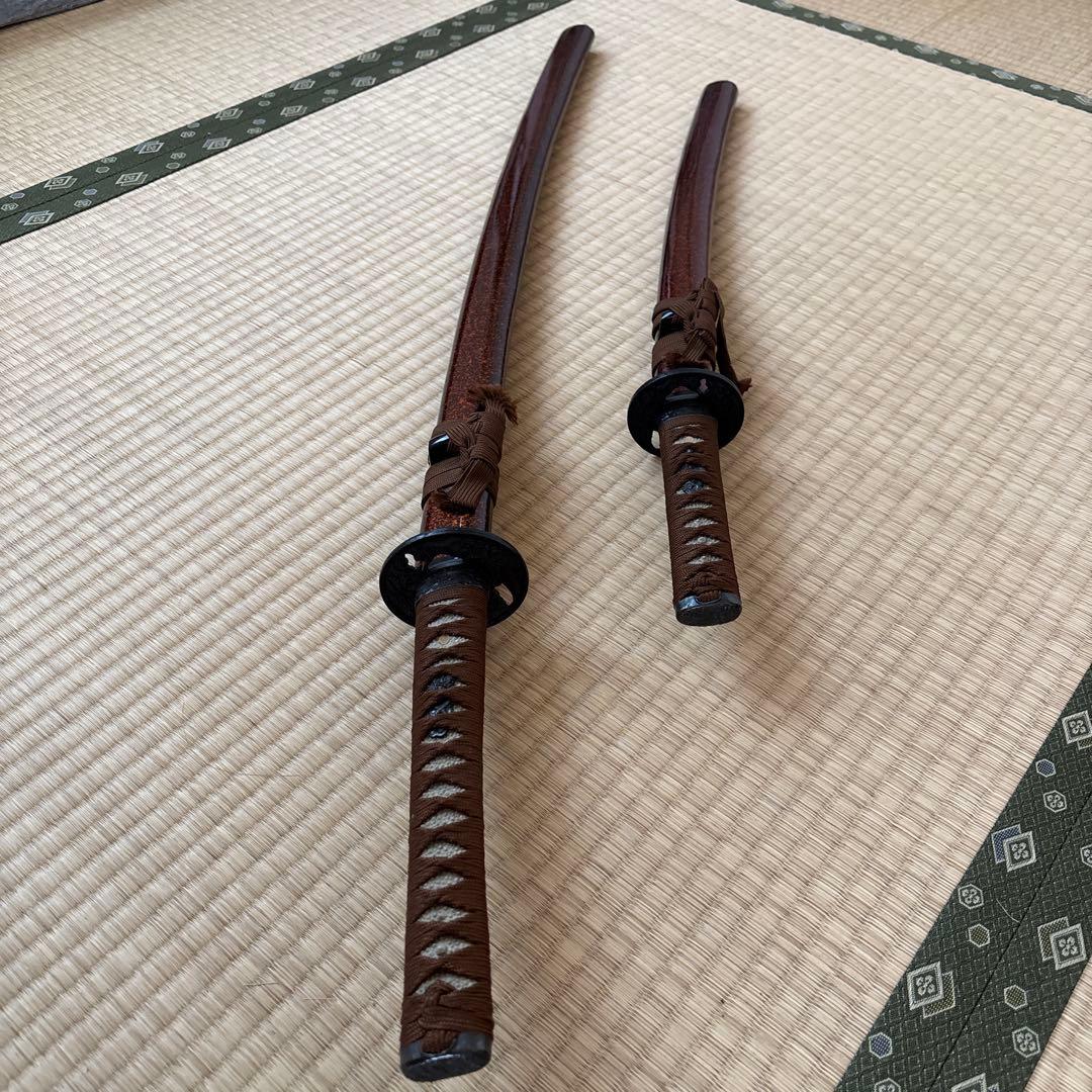 模造刀　日本刀 大刀と小刀のセット